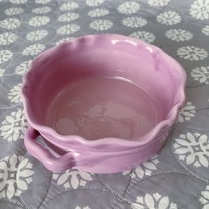 Ceramic Ruffled Purple Anthropologie Dish